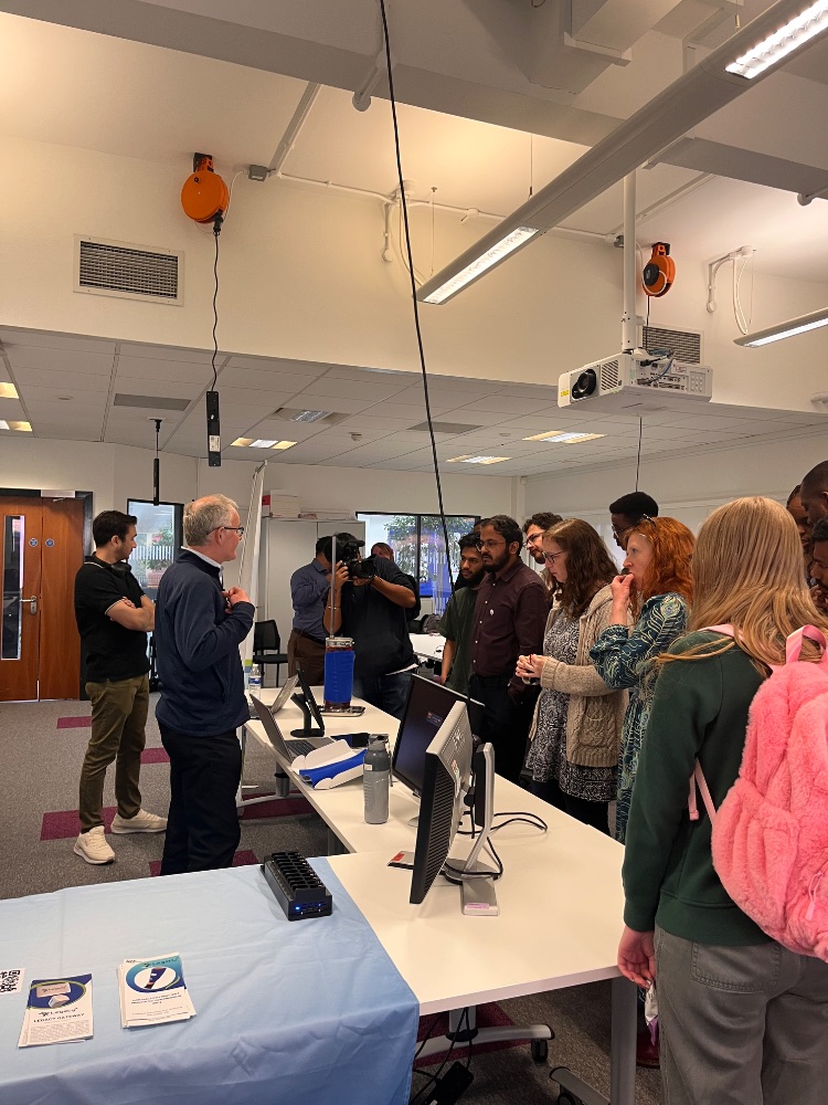 Future Tech Appathon participants and demos